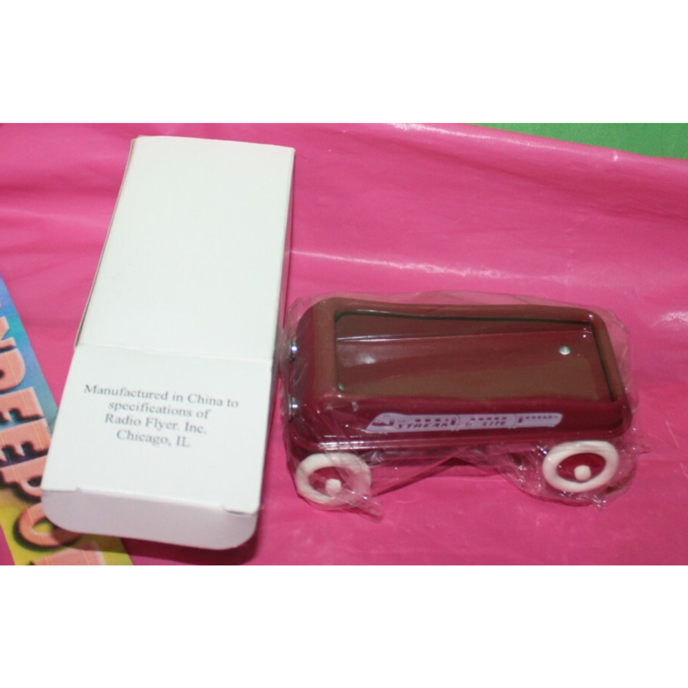 Streak Lite Mini Metal Radio Flyer Red Wagon Classic Vintage Toy 07053 In Box